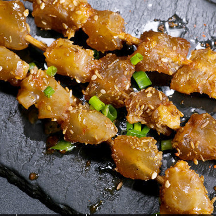 烧烤牛蹄筋串 烤肉串 牛肉串 烧烤冷冻半成品 20串/袋网红夺命串