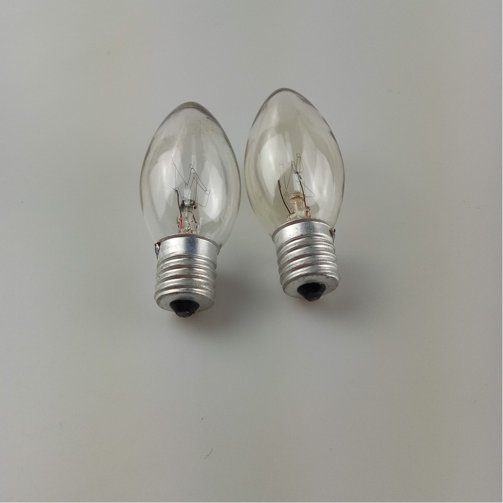 e17 120v 7w 10w 15w 小夜灯 钨丝灯泡 c9