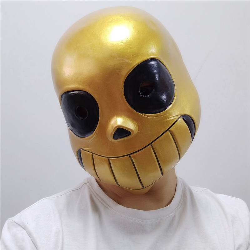 游戏undertale传说之下sans头套 万圣节派对面具自拍演出道具批发