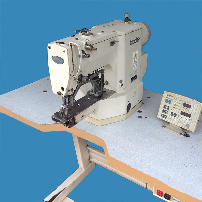 二手原装套结机 brother打结车 兄弟款打枣车 厚薄通吃