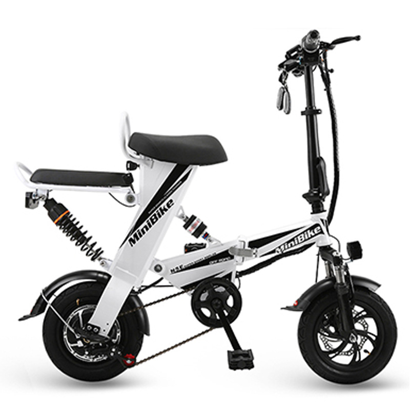 Sss Hummingbird 12-Inch Folding Brand Electric Bicycle Adult Battery Car Mini Electric Car Lithium Battery Driving