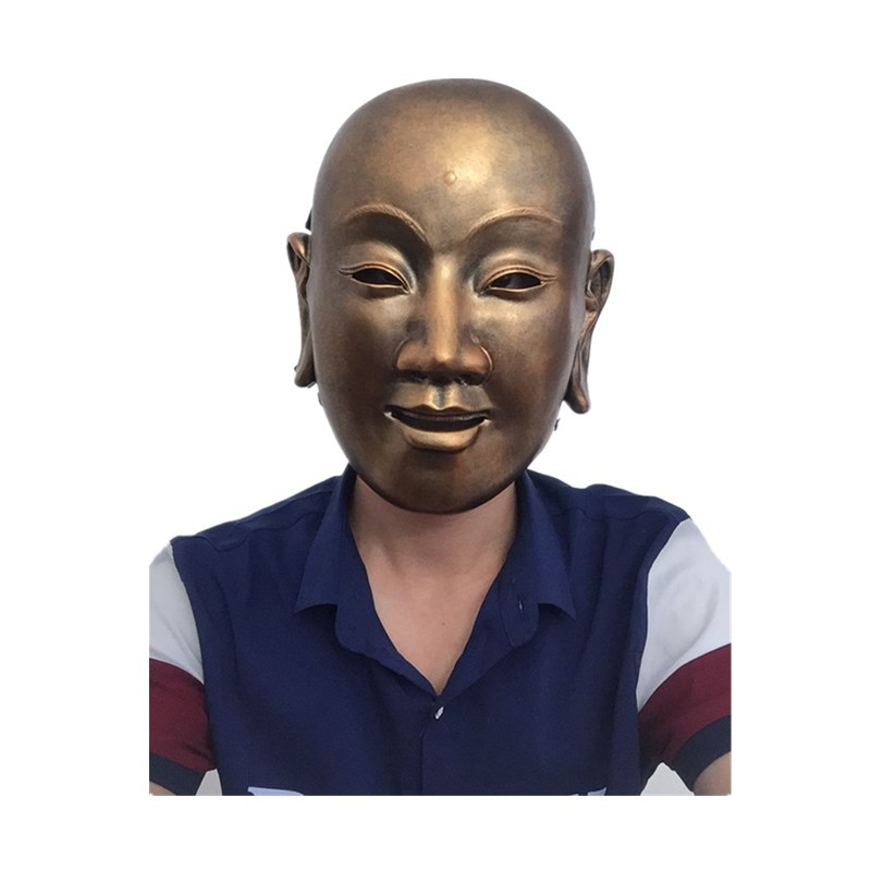 一件代发影视作品火锅英雄唐僧面具树脂面具批发