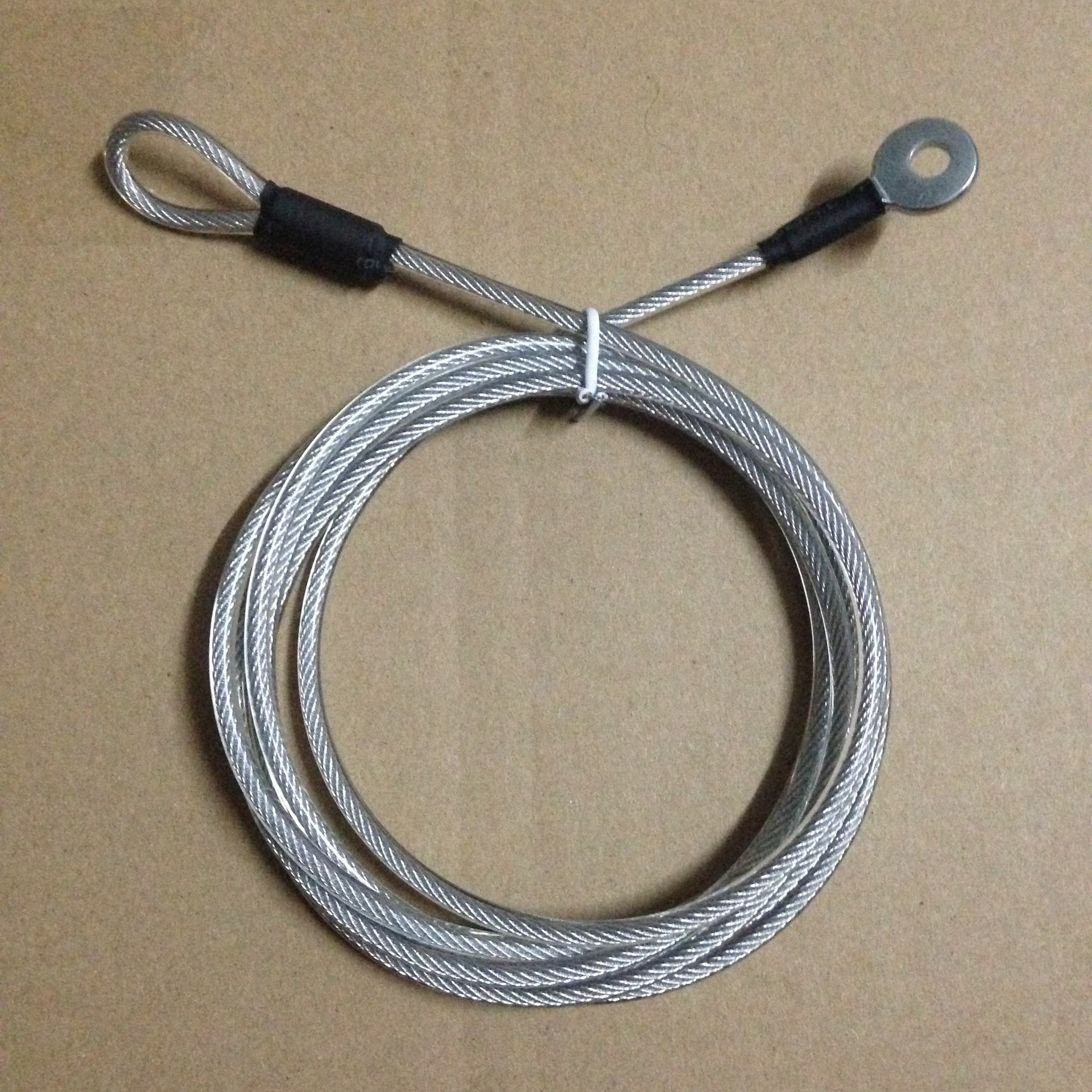 专业生产黑色车衣钢丝绳,车床钢丝绳 灯饰钢丝绳吊线