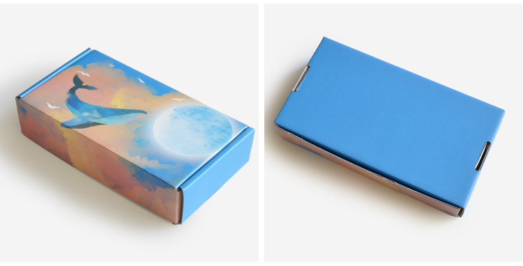 彩色飞机盒现货盒快递纸盒批发内衣包装盒服装纸箱瓦楞打包盒圣诞