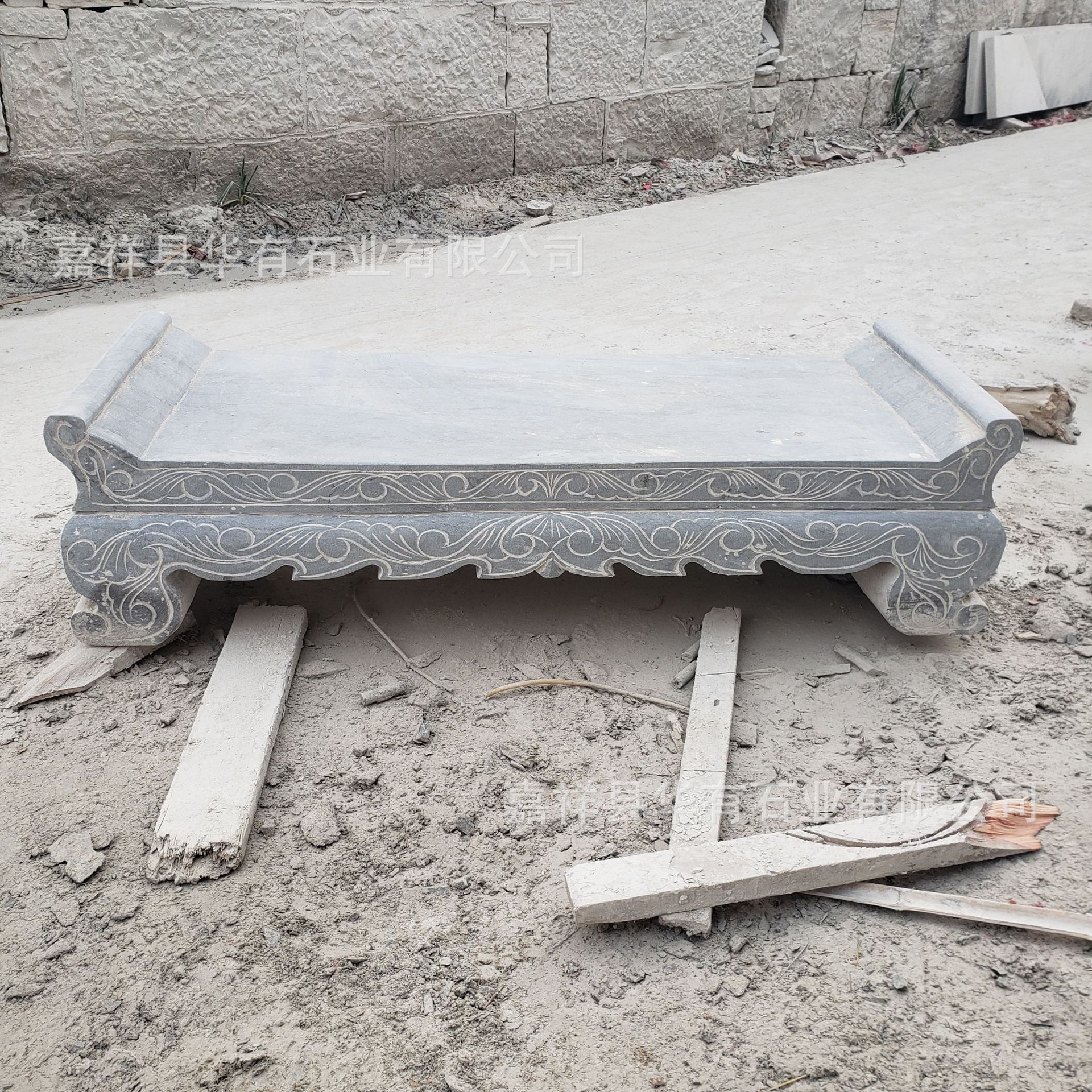 墓地用品 汉白玉墓碑石碑 土葬祭祀方鼎 寺庙香炉供桌 厂家直销