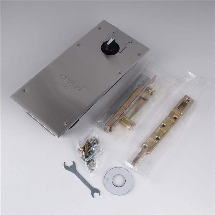 818直销批发耐用标准型地弹簧上下调节玻璃门地弹簧定制门窗五金