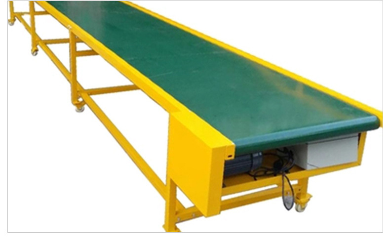 定制快递物流分拣平面皮带输送机不锈钢带式输送机自动皮带输送机