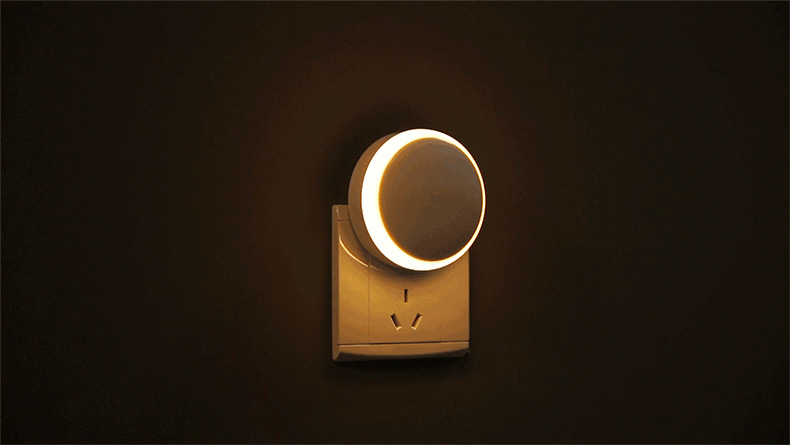 yeelight插电感应小夜灯人体家用卧室过道光控睡眠节能床头夜光