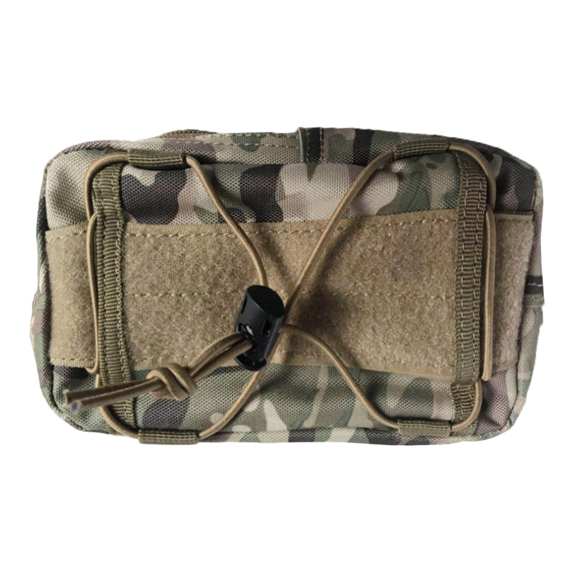 Wholesale Molle Accessory Bag Tactical Waist Pack Outdoor Pocket Multifunctional Mobile Phone Bag Camouflage Pannier Bag Coin Purse