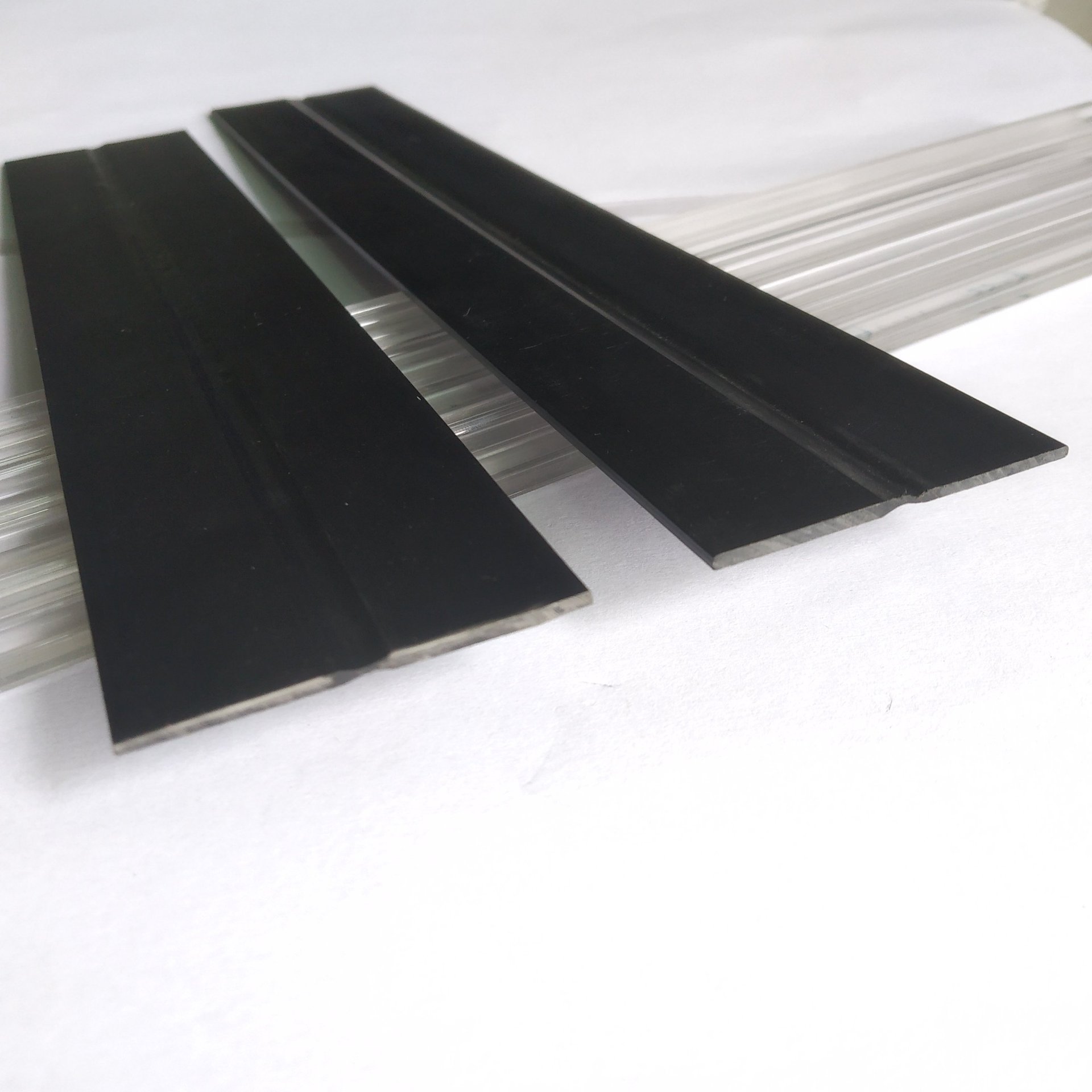 pvc塑料扁条软硬共挤塑料条pvc骨条塑胶配件可来图来样加工定做