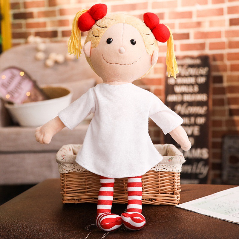 ins外贸coco酱女孩钥匙扣小公仔安抚布娃娃儿童毛绒玩具零钱包