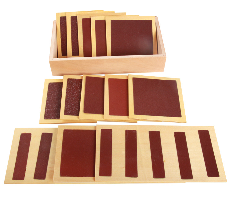 蒙氏教具蒙台蒙特梭利启蒙幼儿园早教益智玩具专业版感官触觉板