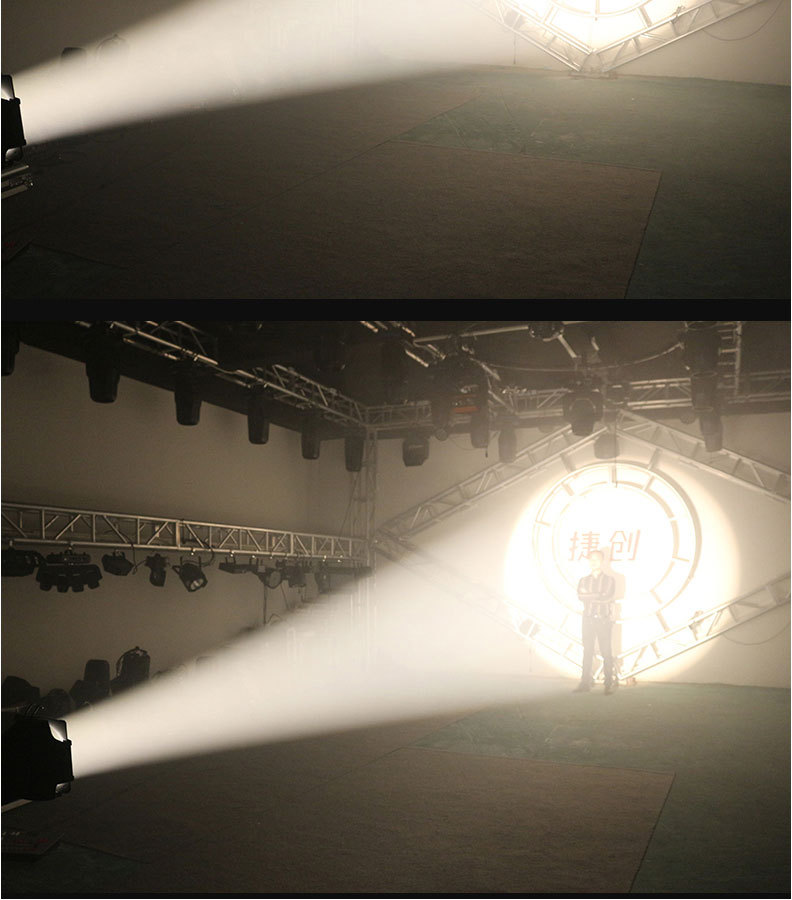 led追光灯 影视聚光灯led射灯舞台t台婚庆舞蹈室车展灯切割成像灯