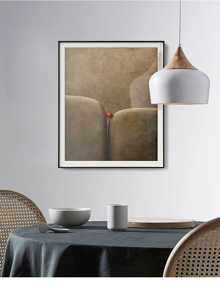 现代小众个性创意装饰画北欧美式客厅挂画书房餐厅简约背景墙壁画