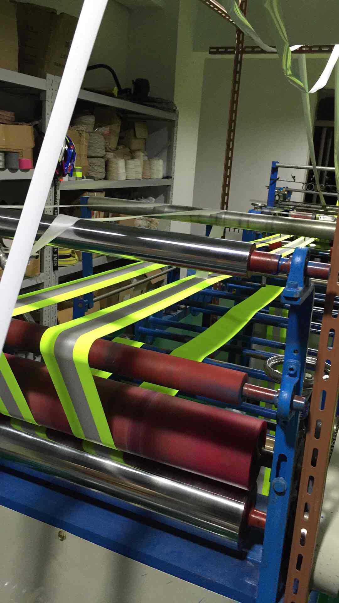 反光织带贴合机反光带机松紧带贴合机