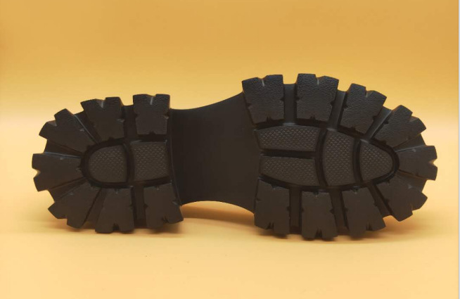 2019新款设计高跟长筒靴底eva发泡轻材料大底佛山国足鞋材厂生产