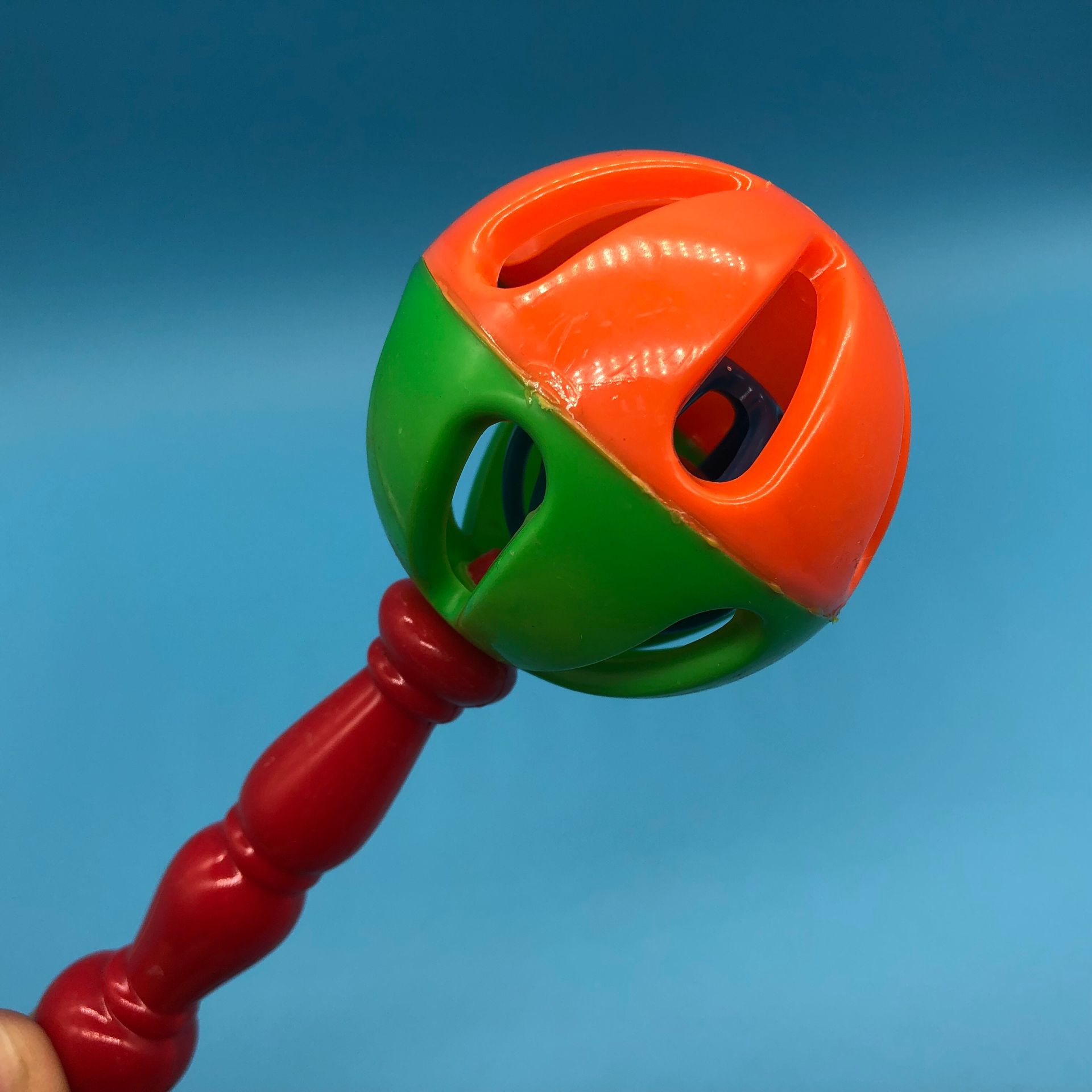 摇铃 加厚处理款儿童手摇铃 亲子互动玩具 家家备1元店小礼品