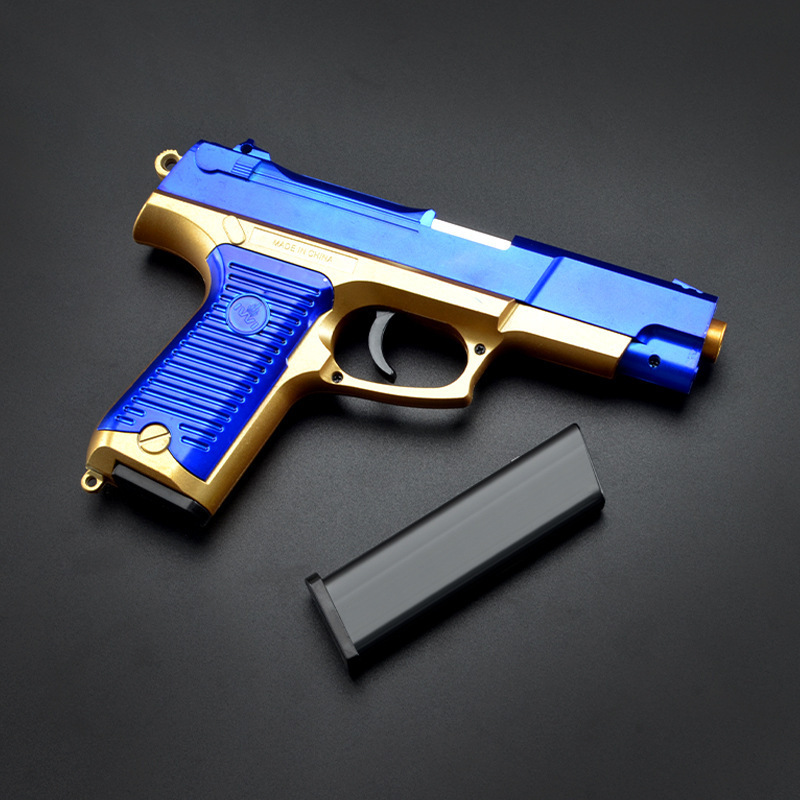 姚乐mk11p85手枪水弹枪 单发手拉上膛 跨境电商热卖儿童户外玩具