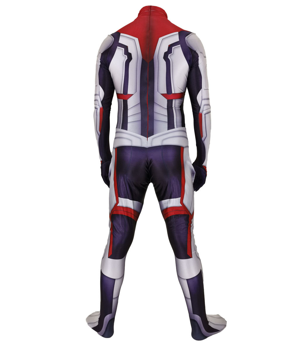 漫威复仇者联盟4超级英雄量子战衣cosplay连体紧身衣套装
