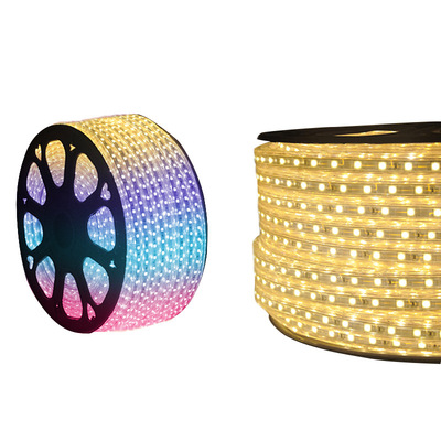 七彩led灯带亮光彩色变色变光遥控灯带灯条防水客厅吊顶rgb灯带