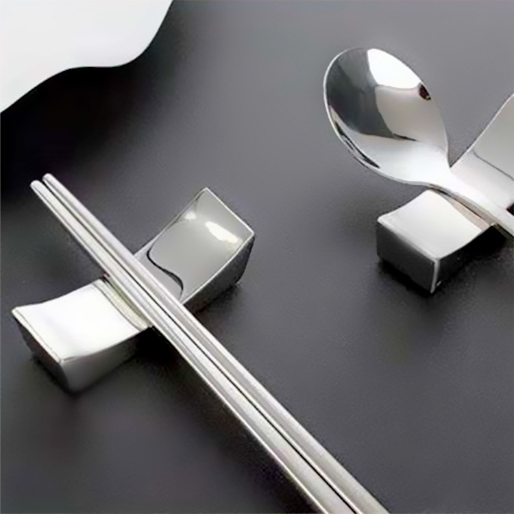 304不锈钢筷子架托枕放勺子筷子置物架两用创意家用餐具架