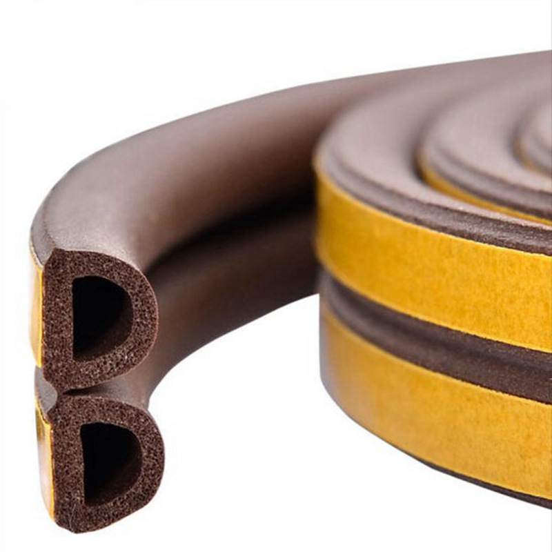 防盗门密封条门缝门框隔音挡贴门窗自粘防撞胶条塑钢窗户防风保暖