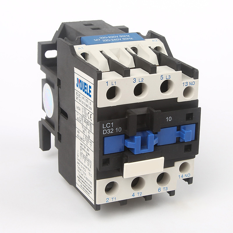 巨优批发cjx2-3210交流接触器lc1d32a cjx2-3201 220v三相接触器