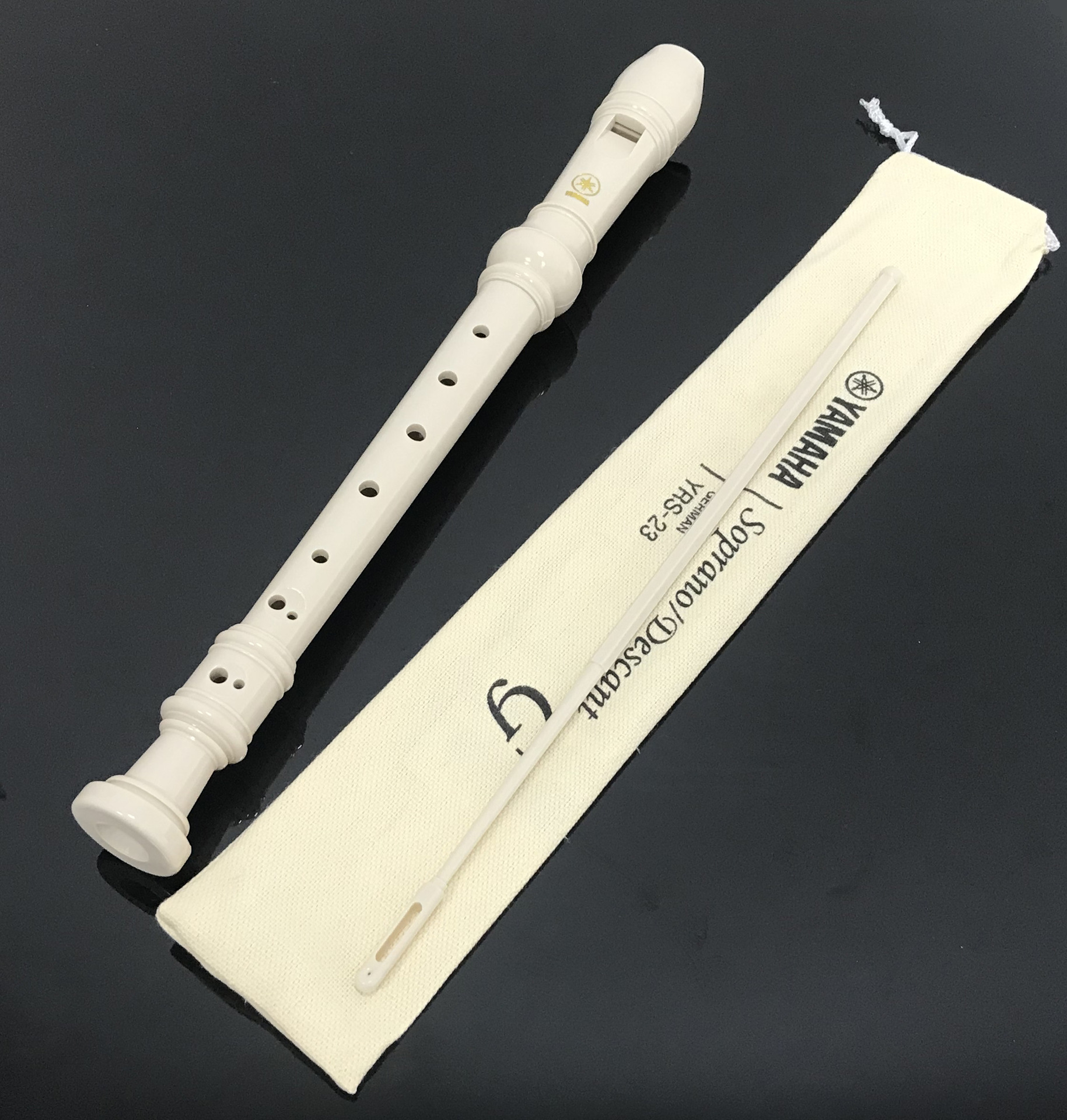 德式学生初学竖笛高音八孔竖笛 儿童教学竖笛8孔abs入门c调笛子