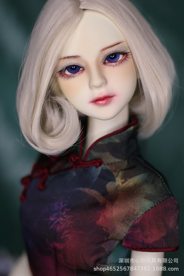high quality三分心怡娃娃 doll人偶3分bjd sd脑袋 无妆头雕 素头