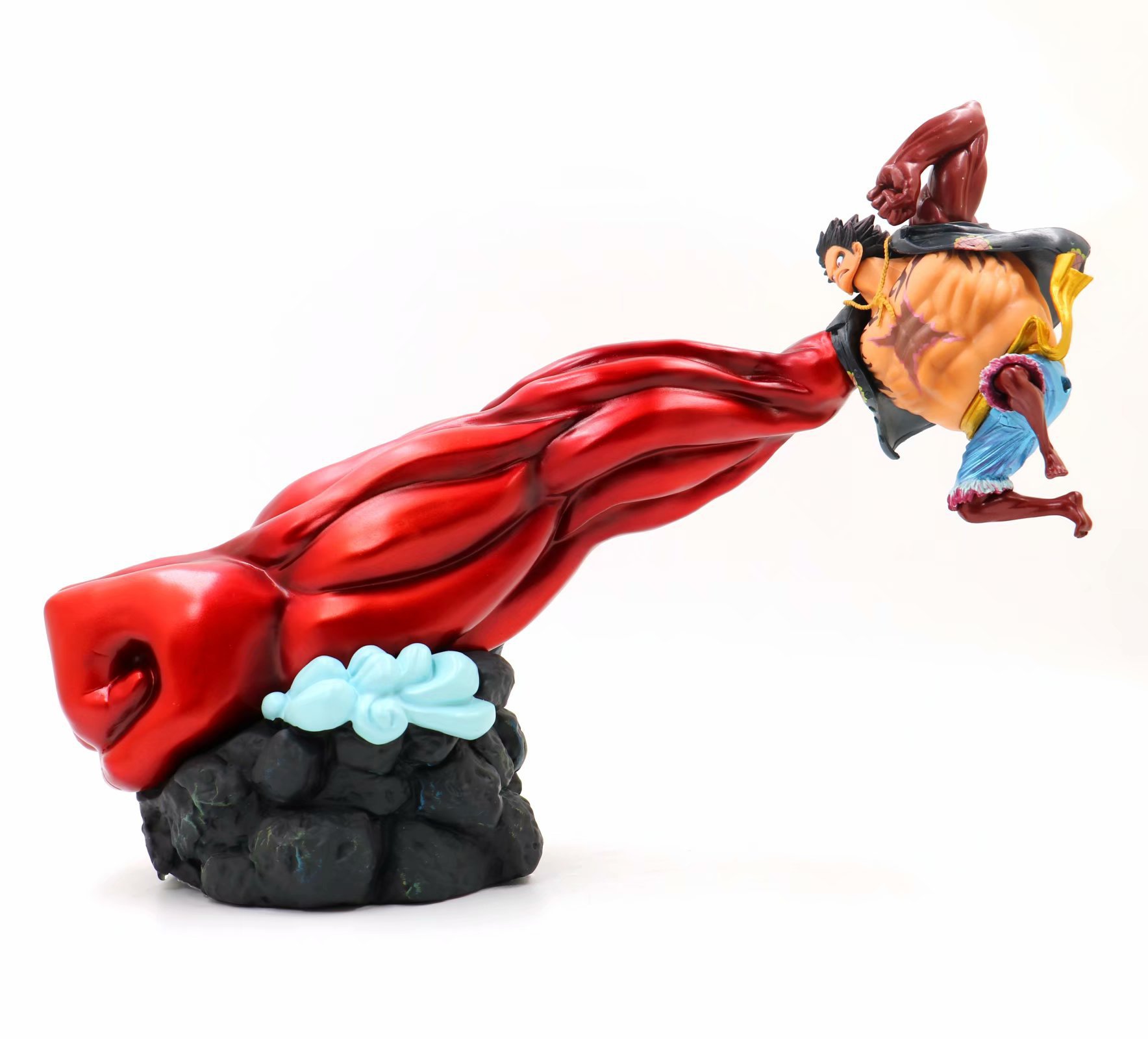 新款海贼航海王gk猿王枪路飞大手路飞梦魔路飞摆件手办figure模型