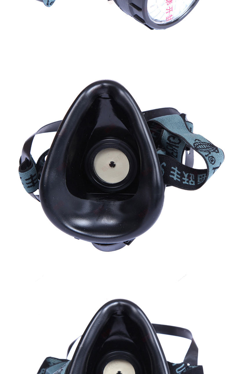 地球2001自吸过滤式防毒半面具3号盒防有机蒸汽甲醛喷漆打农药