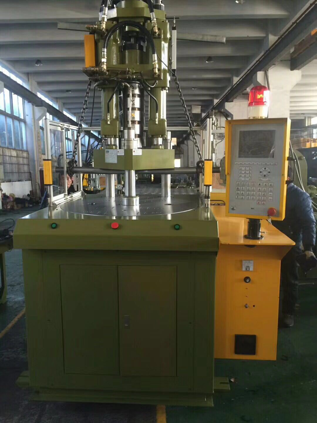 昆山今机立式塑胶橡胶45-300吨kr成型机系列精密圆盘注塑机