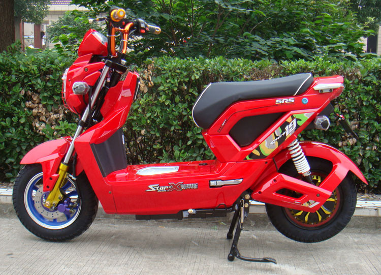 出口小x战警电动摩托车 个性酷车常州电动车厂
