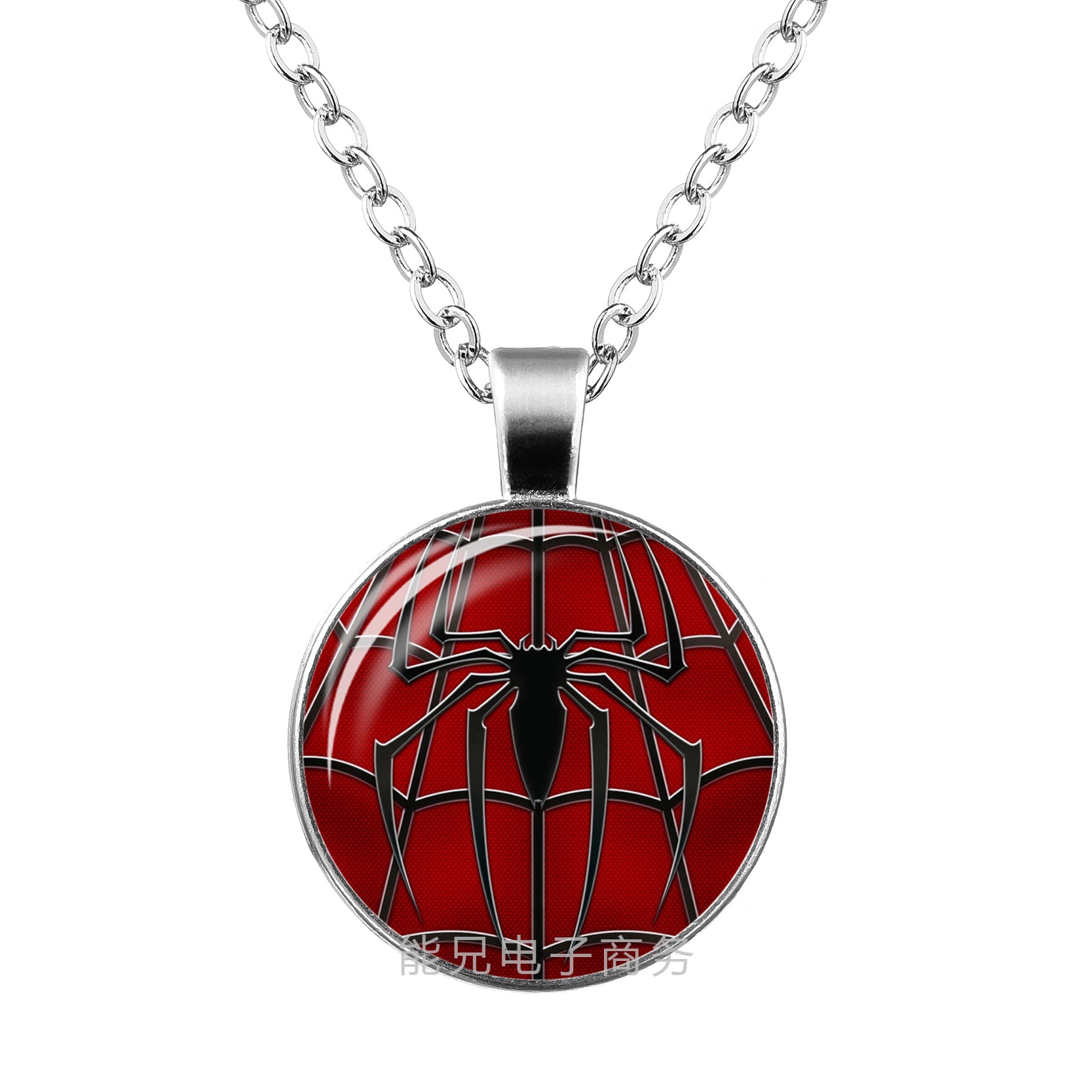 欧美热卖 漫威超级英雄跨境新款配饰 时光宝石吊坠项链饰品批发