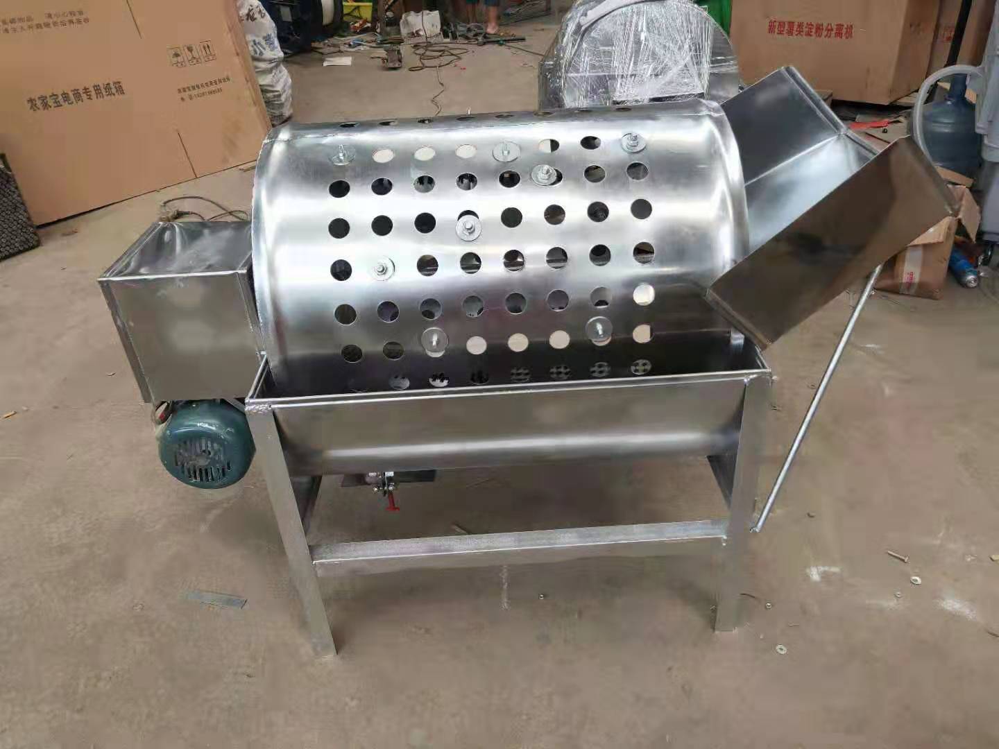 家用洗薯机去泥机小型滚筒式洋芋番薯地瓜土豆红薯清洗机不锈钢
