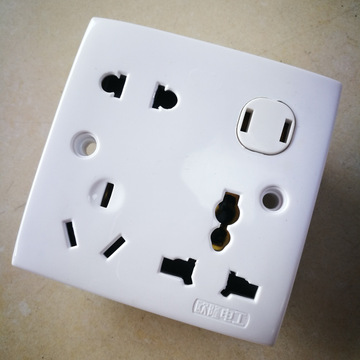 多功能 四位插座 二二三三 十孔多用途插座 86型