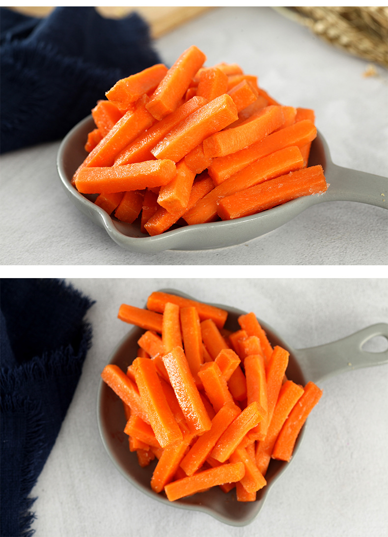 量大从优速冻胡萝卜条 速冷冻蔬菜 速冻蔬菜胡萝卜