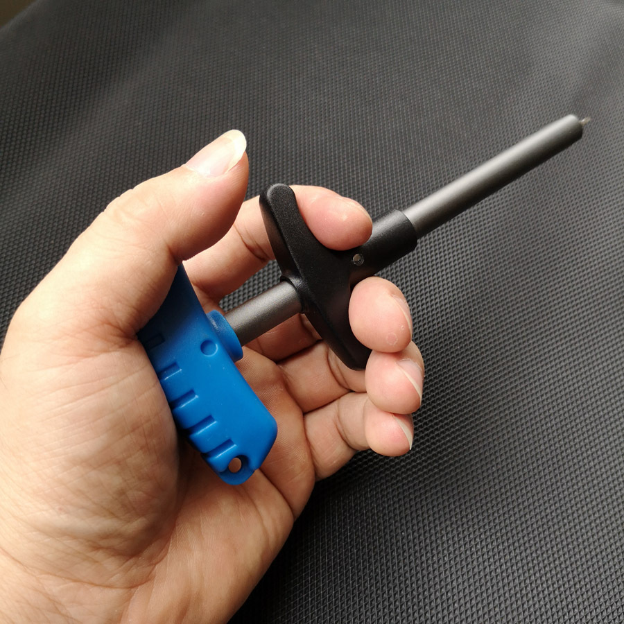 路亚深喉摘钩器铝合金杆式解钩器户外钩鱼工具脱钩器钓鱼摘勾钳