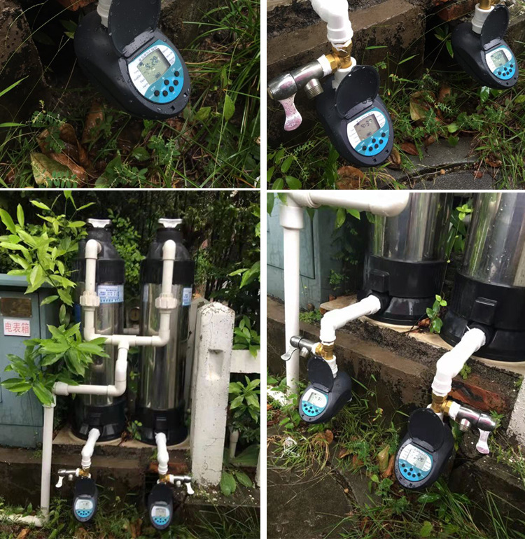 净水器智能排污阀 全屋净水 自动定时控制阀 定时排污阀 大流量