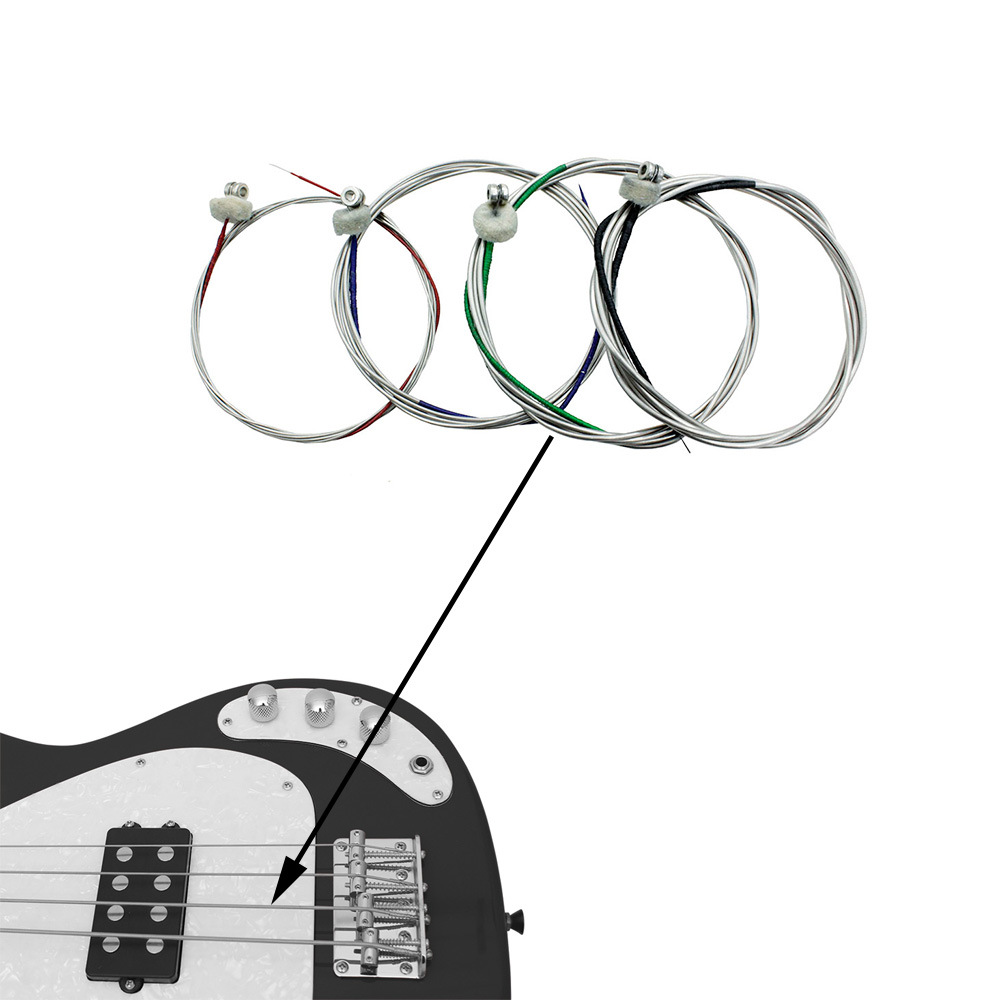 贝司琴弦 av-500 贝斯弦 六角钢芯 铜合金缠弦 镀镍珠 乐器配件