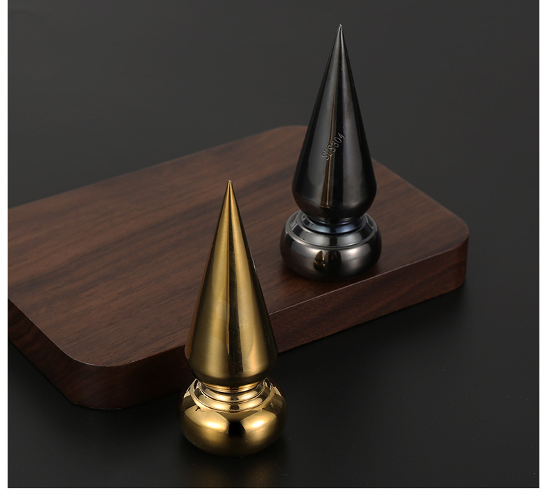 不锈钢圆锥枪头304/201不锈钢枪头庭院围墙护栏配件矛头枪尖