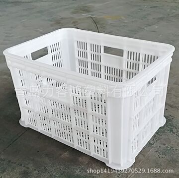 烟台冷冻盘 塑料冷冻食品框 蔬菜水果周转筐速冻食品收纳周转箱