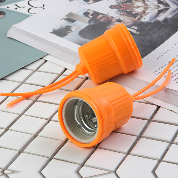 铜线陶瓷防水灯头 e27灯头 阻燃耐高温户外防水灯具厂家直销