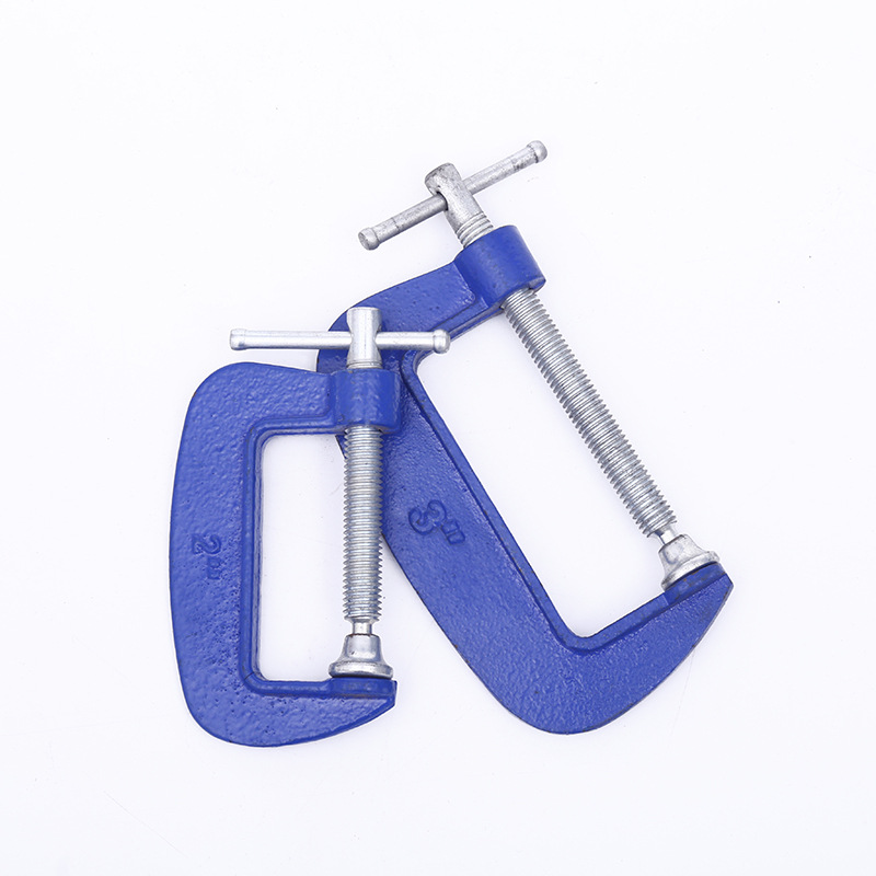 厂家直销加厚1-12寸g型钢板木工夹 快速固定g型钢快速夹具可定制