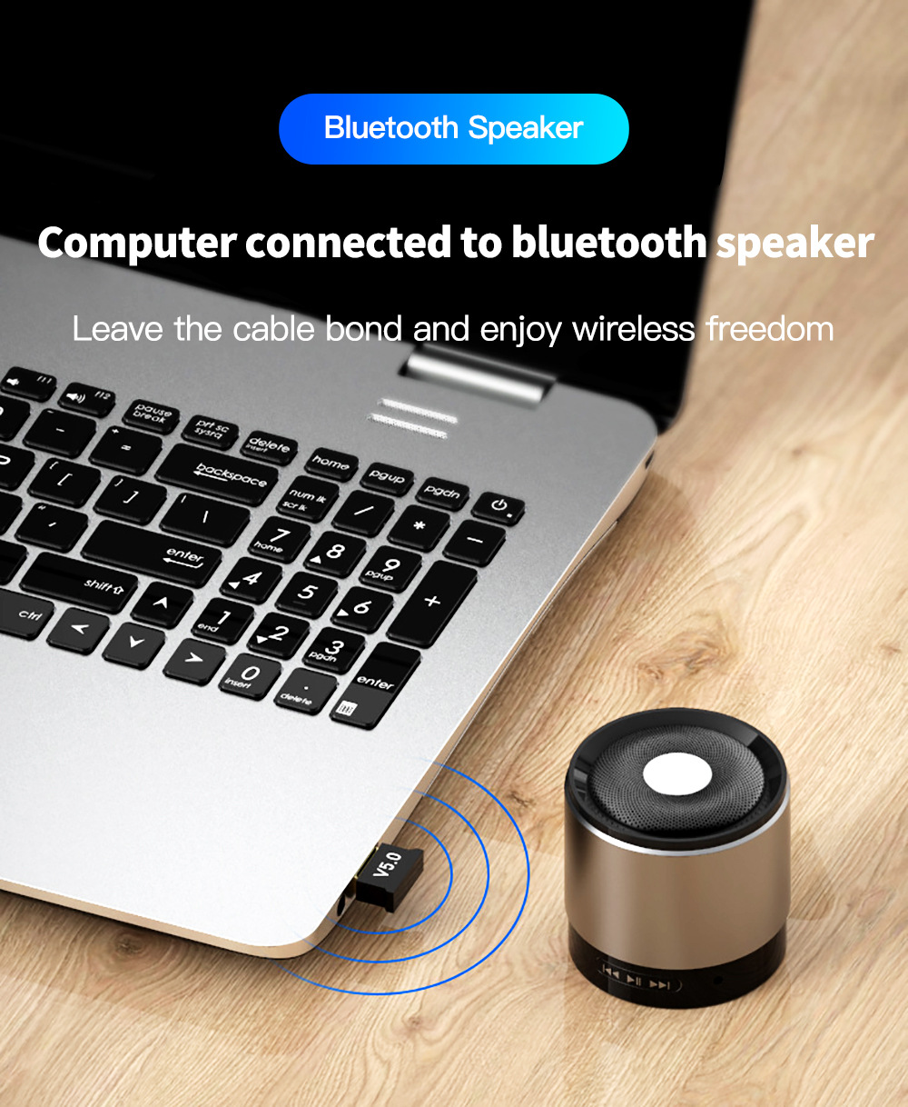 0 usb bluetooth 台式电脑笔记本蓝牙5.0接收发射器
