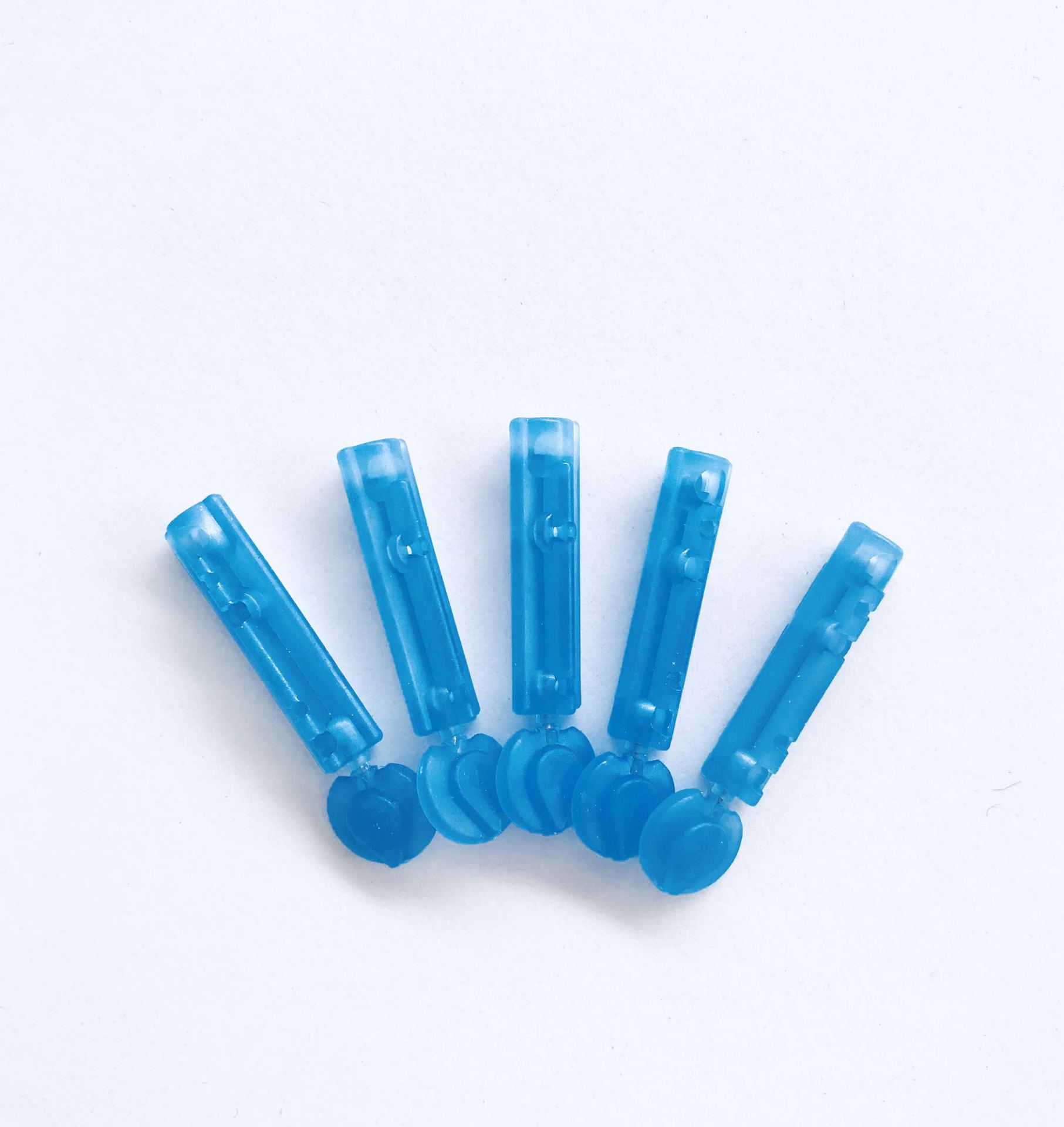 大量批发三诺一次性末梢采血针 50支盒装 采血笔用采血针