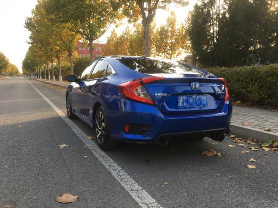 分享感谢媳妇的坚持我才拥有了这辆蓝色的灵魂战车思域