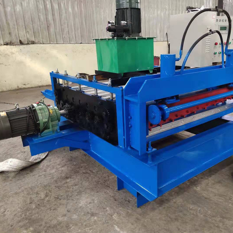 河北厂家彩钢板定尺较平剪板机 彩钢板定长剪板机校平剪切一体机