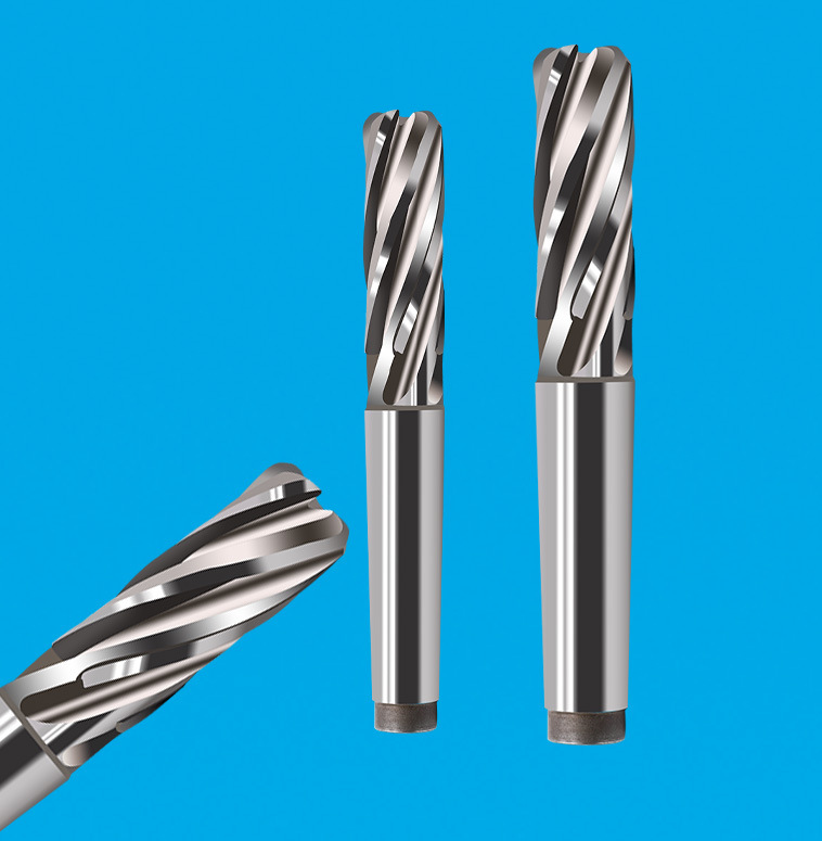 4刃焊接式螺旋铣刀 航空航天铣刀 高硬度焊接螺旋铣刀
