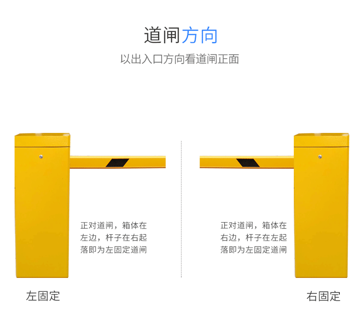 智能停车场-直杆道闸